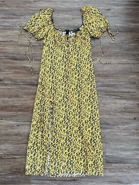motel gabriela midi dress Gabriela Botanical Midi Dress